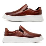 Slip On Masculino Laroche Toquio em Couro - Brown