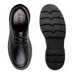 Sapatenis Casual Masculino Laroche Toquio em Couro - Preto