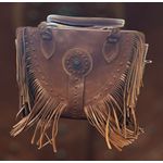 Bolsa TR Texas Apache Caramelo com Franja