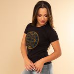 Camiseta Feminina São Bento com Strass
