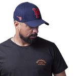 Camiseta Masculina Preta Básica Authentic Cowboy Texas Rangers