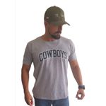 Camiseta Cinza Mescla Cowboys