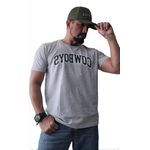 Camiseta Cinza Mescla Cowboys