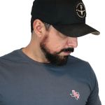 Camiseta Masculina Tribal - Cinza Escuro
