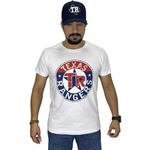 Camiseta Masculina Escudo TR Texas Rangers
