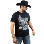Camiseta Preta Sela