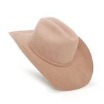 Chapéu Feltro Premium Camel Forro Cetim