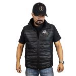 Colete TR Texas Rangers Preto Logo Redonda