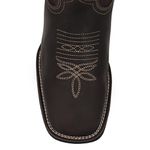Bota Texana Masculina Bulls Horse 50019 Couro Gel Crazy Horse Café
