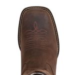 Bota Texana Masculina Café Texas em Couro