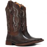 Bota Western Feminina Vimar Boots 13244 Arraia Café