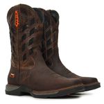 Bota Texana Masculina Country Vimar Boots 81402 Couro Café
