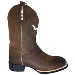 Bota Texana Masculina Boi em Couro 