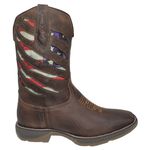 Bota Texana Masculina Laser USA em Couro Solado Jump