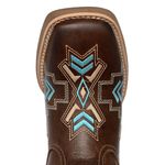 Bota Hopper Tribal Azul em Couro 