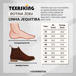 Botina Vira Francesa Zebu Original 64010 Gran Nobuck Terra