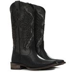 Bota Western Feminina Vimar Boots 13234 Arraia Internacional Preta