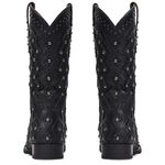 Bota Western Feminina Vimar Boots 13164 Fossil Preto Glitter Preto