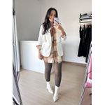 Blazer Básico Alfaiataria Romana- Branco 
