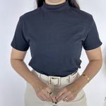 Blusa Basica Gola -Preta