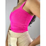 Cropped Trico Estefania-Rosa