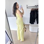 Conjunto Alfaiataria Jasmini-Amarelo