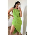 Vestido Mid Paris- Verde Lima