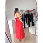 Vestido Midi Amelia- Vermelho