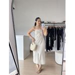 Vestido Gisele Midi- Areia