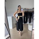 Vestido Gisele Midi-Preto
