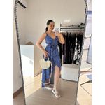Vestido Izabelle -Liberty Azul