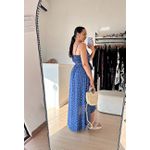 Vestido Izabelle -Liberty Azul