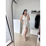 Vestido Izabelle -Estampa Liberty Off
