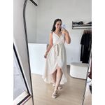 Vestido Izabelle -Estampa Liberty Off