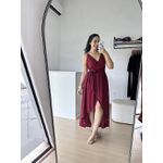 Vestido Izabelle -Marsala
