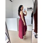 Vestido Izabelle -Marsala