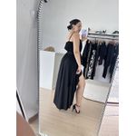 Vestido Izabelle -Preto liso