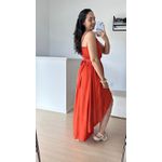 Vestido Izabelle -Telha