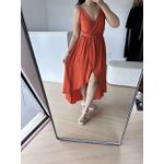 Vestido Izabelle -Telha