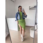 Vestido Mid Paris- Verde Lima