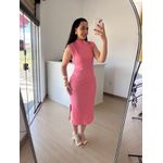 Vestido Canelado Muscle Tee Mariana Rosa