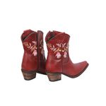 Bota Feminina Texana Tucson - Couro Euro Vinho - Solado P51 Rústico Café