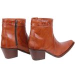 Bota Feminina Tucson - Couro Firenze Caramelo - Solado P51 Liso Café