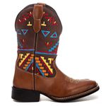 Bota Texana Infantil Tucson - Couro Firenze Caramelo - Tucson Kids