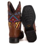 Bota Texana Infantil Tucson - Couro Firenze Caramelo - Tucson Kids