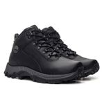 Bota Coturno Em Couro TImberland Atlantic Preto Liso