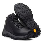 Bota Coturno Em Couro TImberland Atlantic Preto Liso