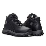 Bota Coturno Em Couro TImberland Atlantic Preto Liso