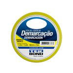 Fita de Demarcação 48mm x 15m Amarela Tekbond