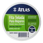 Fita Telada Reparos 100 mm x 20 m - (2920) - Atlas